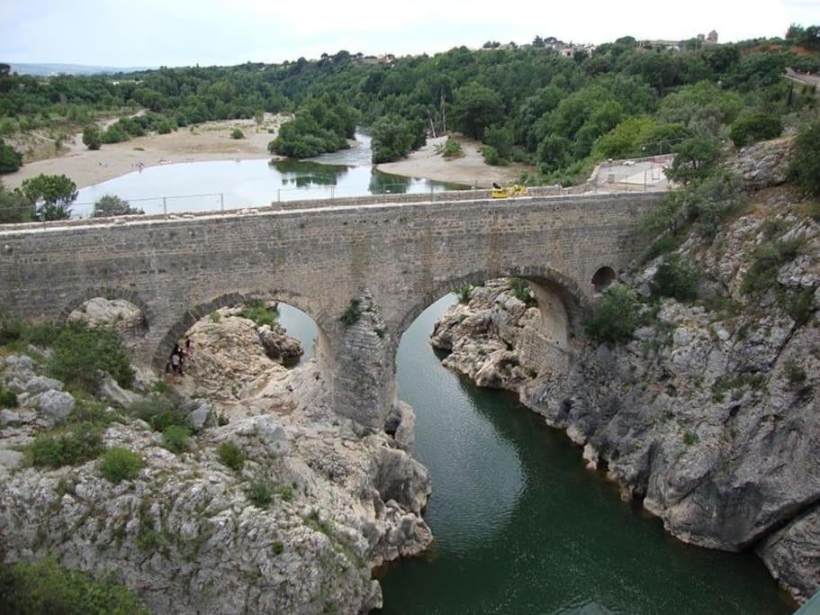 Charmante Cave Voutee 4 Personnes Saint-Jean-de-Fos Exteriör bild